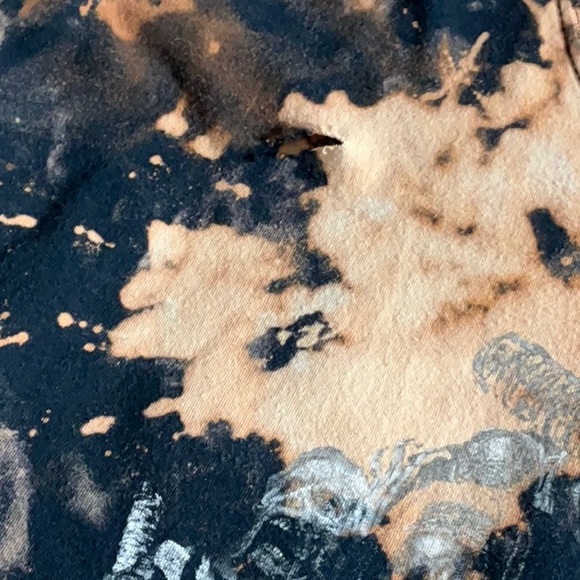 The Walking Dead Tee - Custom Acid Washed and Distressed XL 23” p2p - Picture 5 of 9